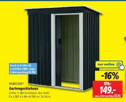 Lidl Gartengerätehaus Angebot