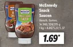 Lidl McEnnedy Snack Saucen Angebot
