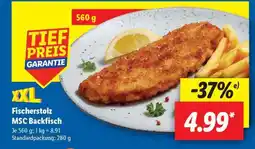 Lidl Fischerstolz MSC Backfisch Angebot