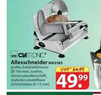 Famila Nord Ost Ctc Ciatronic Allesschneider MA3585 Angebot