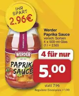 Famila Nord Ost Werder Paprika Sauce Angebot
