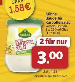Famila Nord Ost Kühne Sauce für Kartoffelsalat Angebot