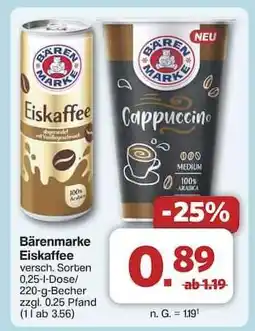 Famila Nord Ost Bärenmarke Eiskaffee Angebot