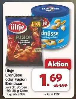 Famila Nord Ost Ültje Erdnüsse oder Fusion Erdnüsse Angebot