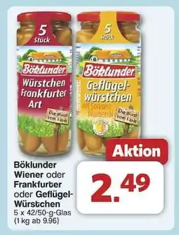 Famila Nord Ost Böklunder Würstchen Angebot