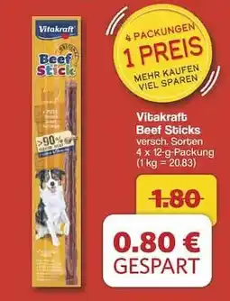 Famila Nord Ost Vitakraft Beef Sticks Angebot