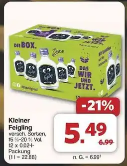Famila Nord Ost Kleiner Feigling Angebot