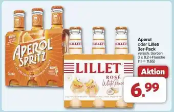 Famila Nord Ost Aperol oder Lillet 3er-Pack Angebot
