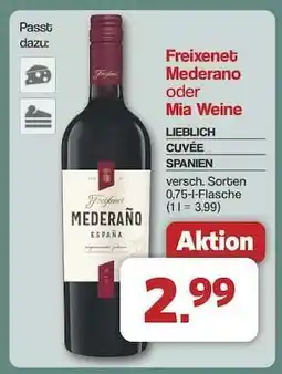Famila Nord Ost Freixenet Mederano oder Mia Weine Angebot