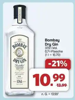 Famila Nord Ost Bombay Dry Gin Angebot