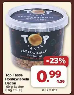 Famila Nord Ost Top Taste Röstzwiebeln Bacon Angebot