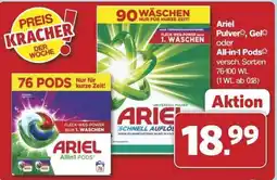 Famila Nord Ost Ariel Pulver, Gel oder All-in-1 Pods Angebot