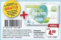 Famila Nord Ost PAMPERS Feuchttücher Angebot