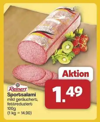 Famila Nord Ost Reinert Sportsalami Angebot