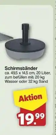 Famila Nord Ost Schirmständer Angebot