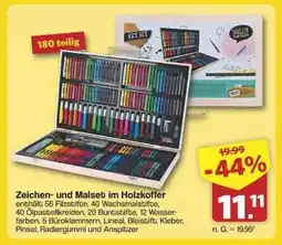 Famila Nord Ost Zeichen- und Malset im Holzkoffer Angebot
