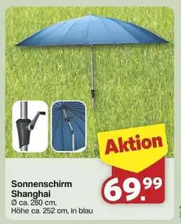 Famila Nord Ost Sonnenschirm Shanghai Angebot