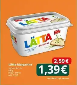 Famila Nord Ost Lätta Margarine Angebot