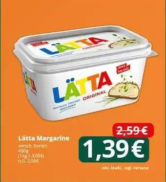 Famila Nord Ost Lätta Margarine Angebot