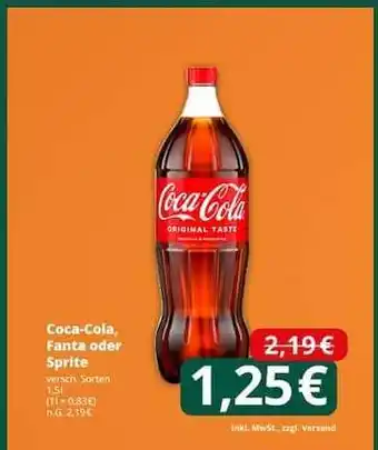 Famila Nord Ost Coca-Cola, Fanta oder Sprite Angebot