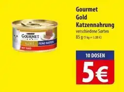 Famila Nord Ost Gourmet Gold Katzennahrung Angebot