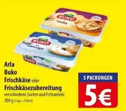 Famila Nord Ost ARLA Buko-Frischkäse Angebot