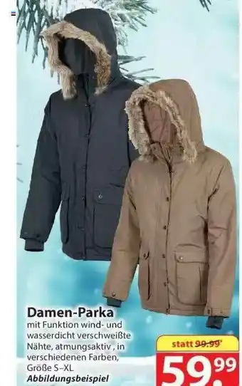 Famila Nord Ost Damen-parka Angebot