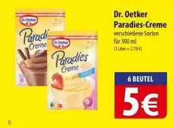 Famila Nord Ost Dr. Oetker Paradies Creme Angebot