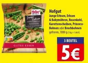 Famila Nord Ost Hofgut Gefrorenes Gemüse Angebot