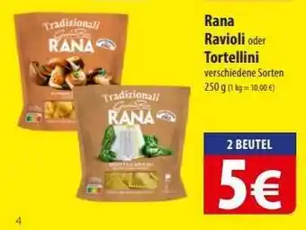 Famila Nord Ost Rana Ravioli oder Tortellini Angebot