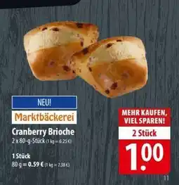 Famila Nord Ost Cranberry Brioche Angebot