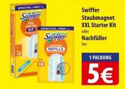 Famila Nord Ost Swiffer Staubmagnet XXL Starter Kit oder Nachfüller 9er Angebot