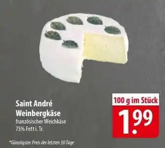 Famila Nord Ost Saint André Weinbergkäse Angebot