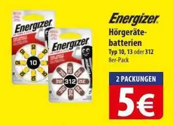 Famila Nord Ost ENERGIZER Hörgerätebatterien Angebot