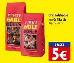 Famila Nord Ost Grillholzkohle oder Grillketts Angebot