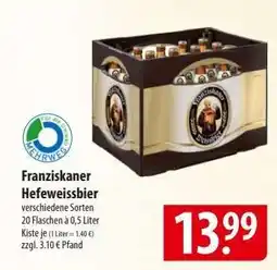 Famila Nord Ost Franziskaner Hefeweissbier Angebot