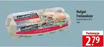 Famila Nord Ost Hofgut Freilandeier Angebot