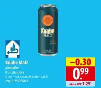 Famila Nord Ost KNABE MALZ Angebot