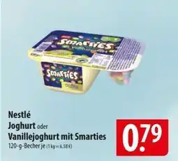 Famila Nord Ost Nestlé Joghurt oder Vanillejoghurt mit Smarties Angebot
