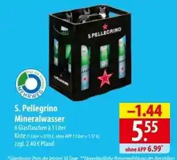 Famila Nord Ost S.PELLEGRINO Mineralwasser Angebot