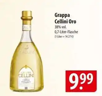 Famila Nord Ost Grappa Cellini Oro Angebot