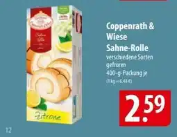Famila Nord Ost COPPENRATH & WIESE Sahne-Rolle Angebot