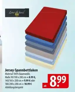 Famila Nord Ost Jersey- Spannbettlaken Angebot