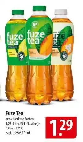 Famila Nord Ost Fuze Tea Angebot