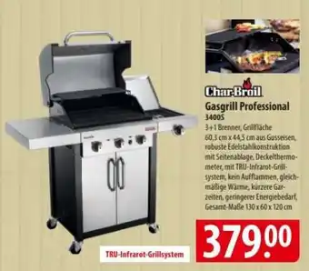 Famila Nord Ost Char-Broil Gasgrill Professional 3400S Angebot