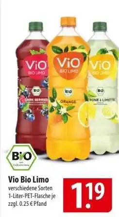 Famila Nord Ost VIO Bio-Limo Angebot