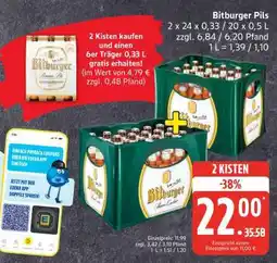 Edeka Bitburger Pils Angebot
