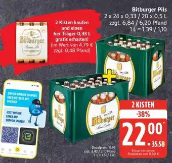 Edeka Bitburger Pils Angebot