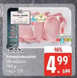 Edeka Schweinekotelett Angebot