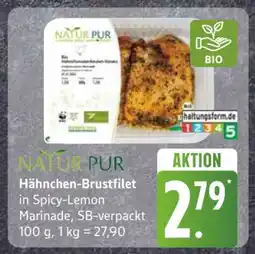 Edeka NATUR PUR Hähnchen-Brustfilet Angebot